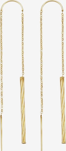 Boucles d'oreilles Fascination by Ellen K. en jaune : devant