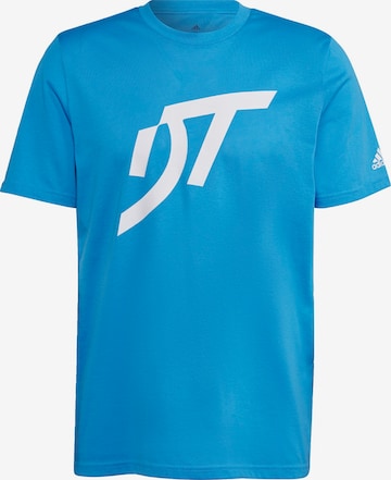 ADIDAS PERFORMANCE Funktionsshirt 'Thiem' in Blau: predná strana