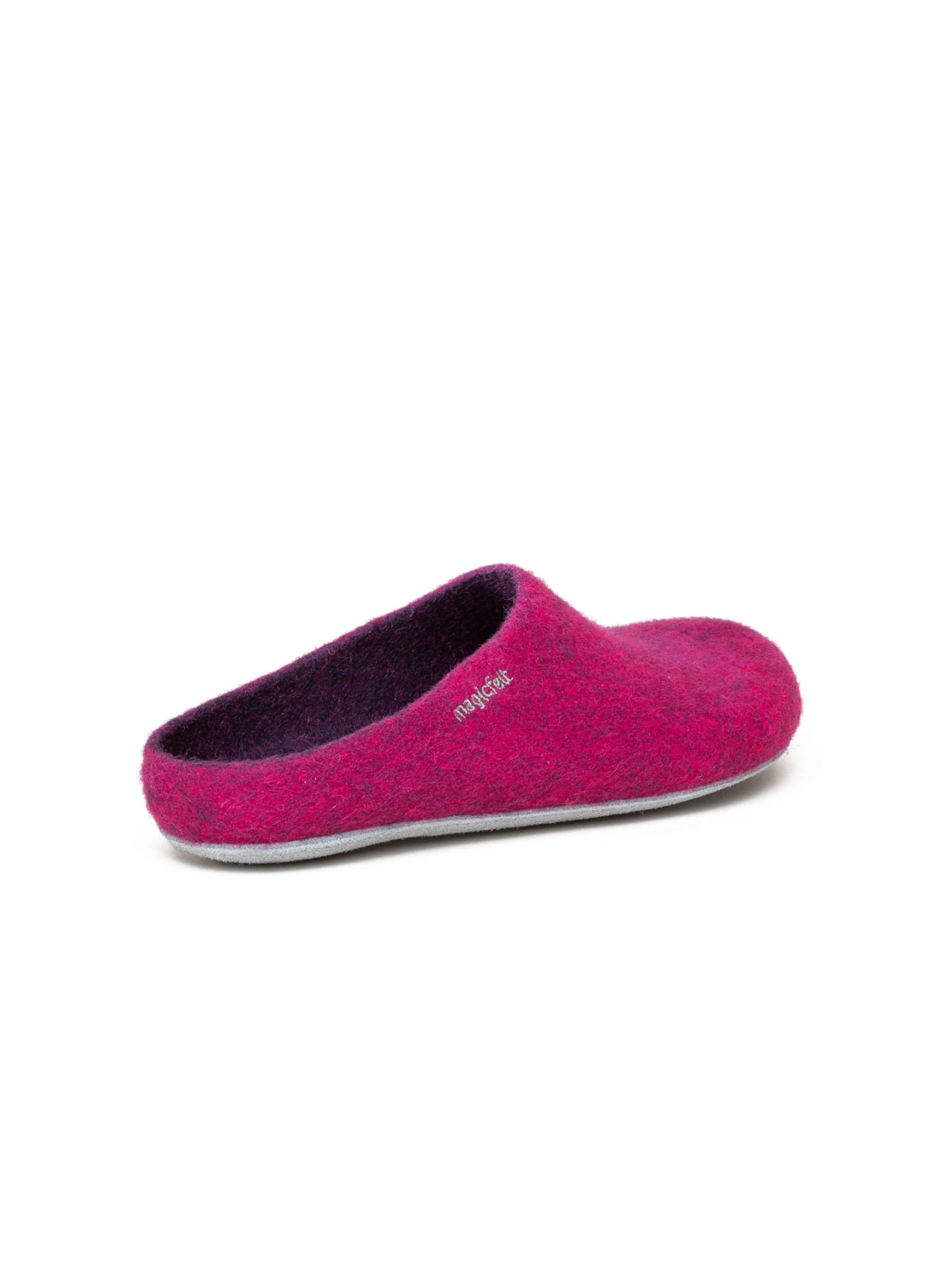 MagicFelt Slippers 'Filzpantoffel AP 701' in Pink