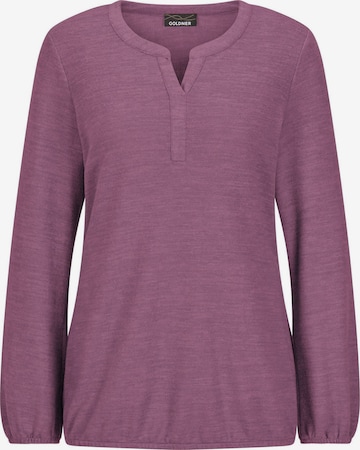 T-shirt Goldner en violet : devant