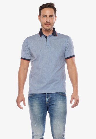 Le Temps Des Cerises Shirt in Blue: front