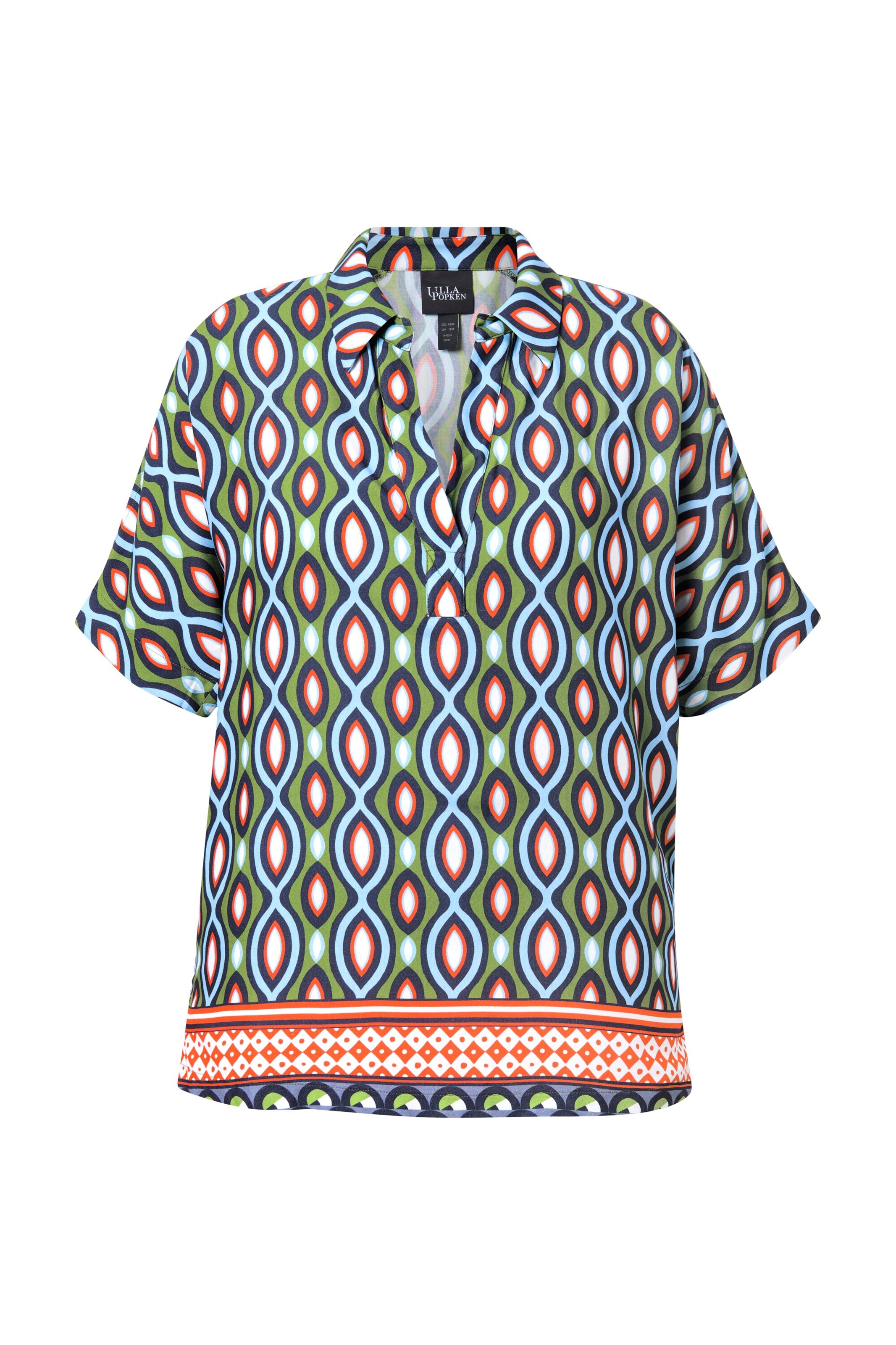 Ulla Popken Tunic in Green: front