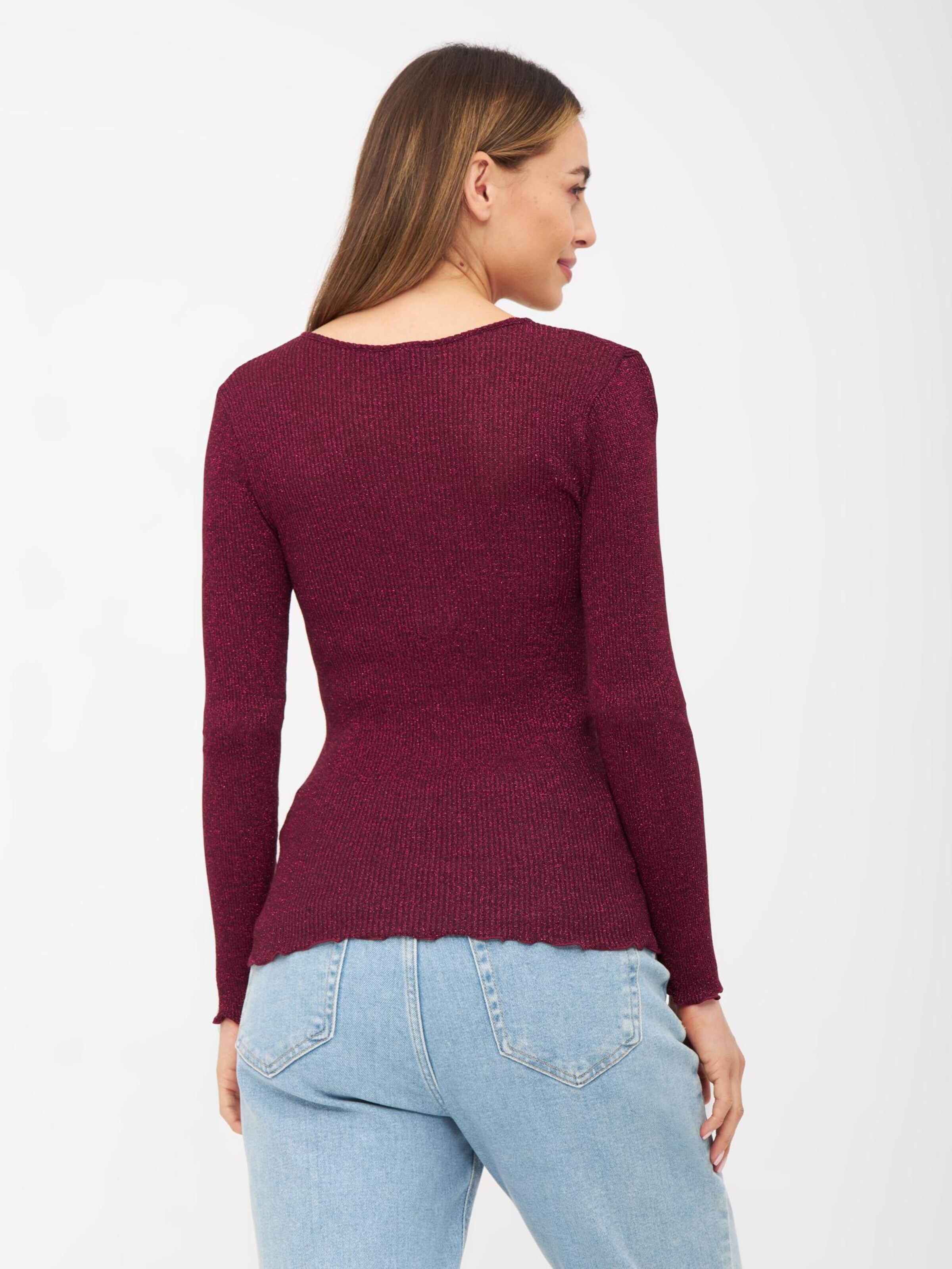 TOOche Shirt 'Berry Sparkle' in Red