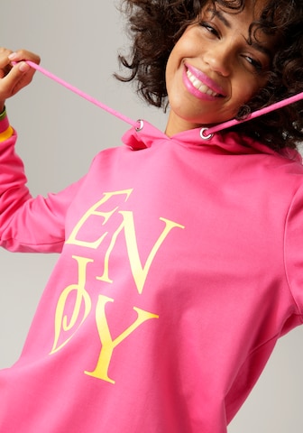 Aniston CASUAL Sweatshirt in Pink