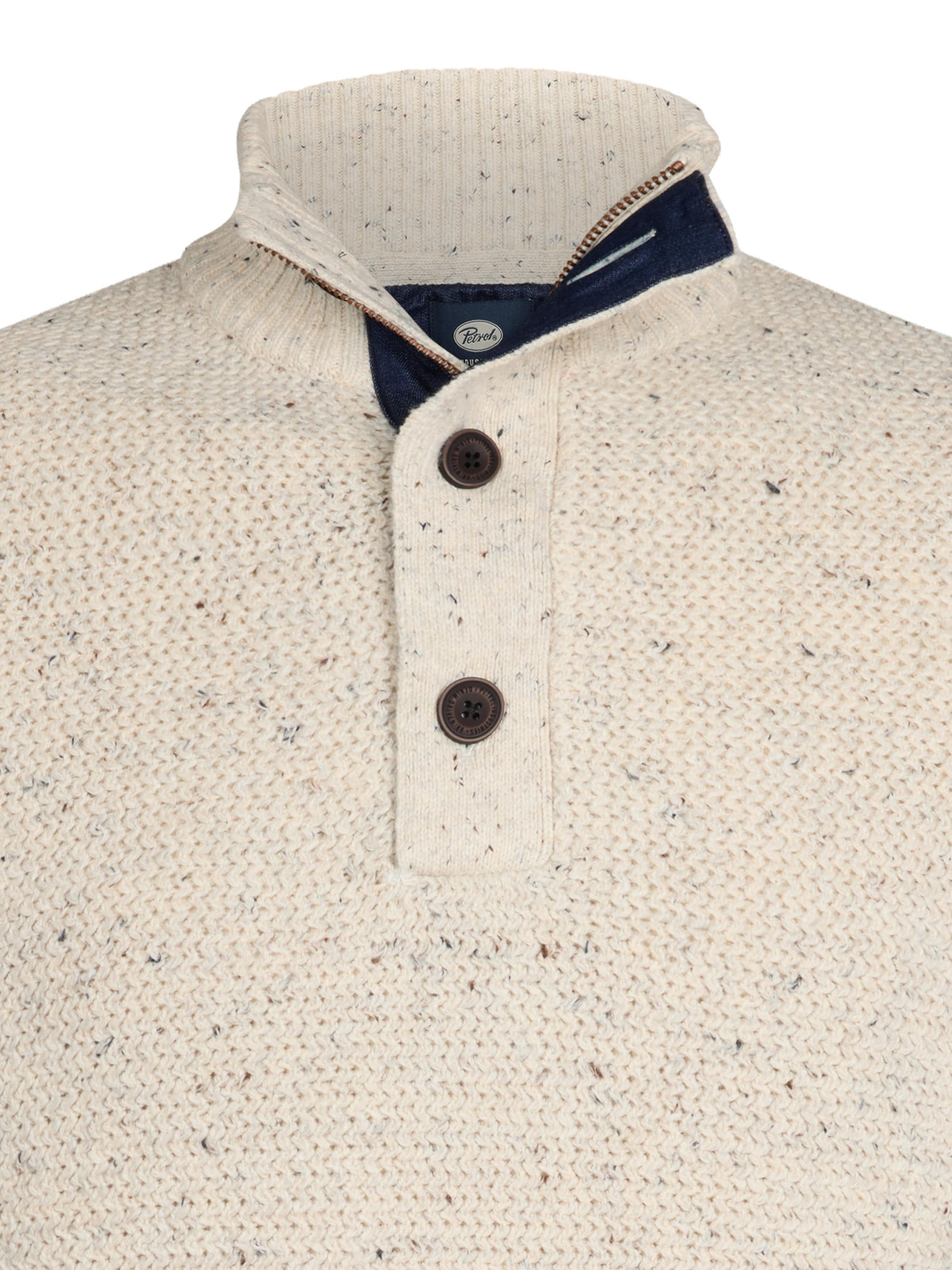 Petrol Industries Sweater 'Buffalo' in White