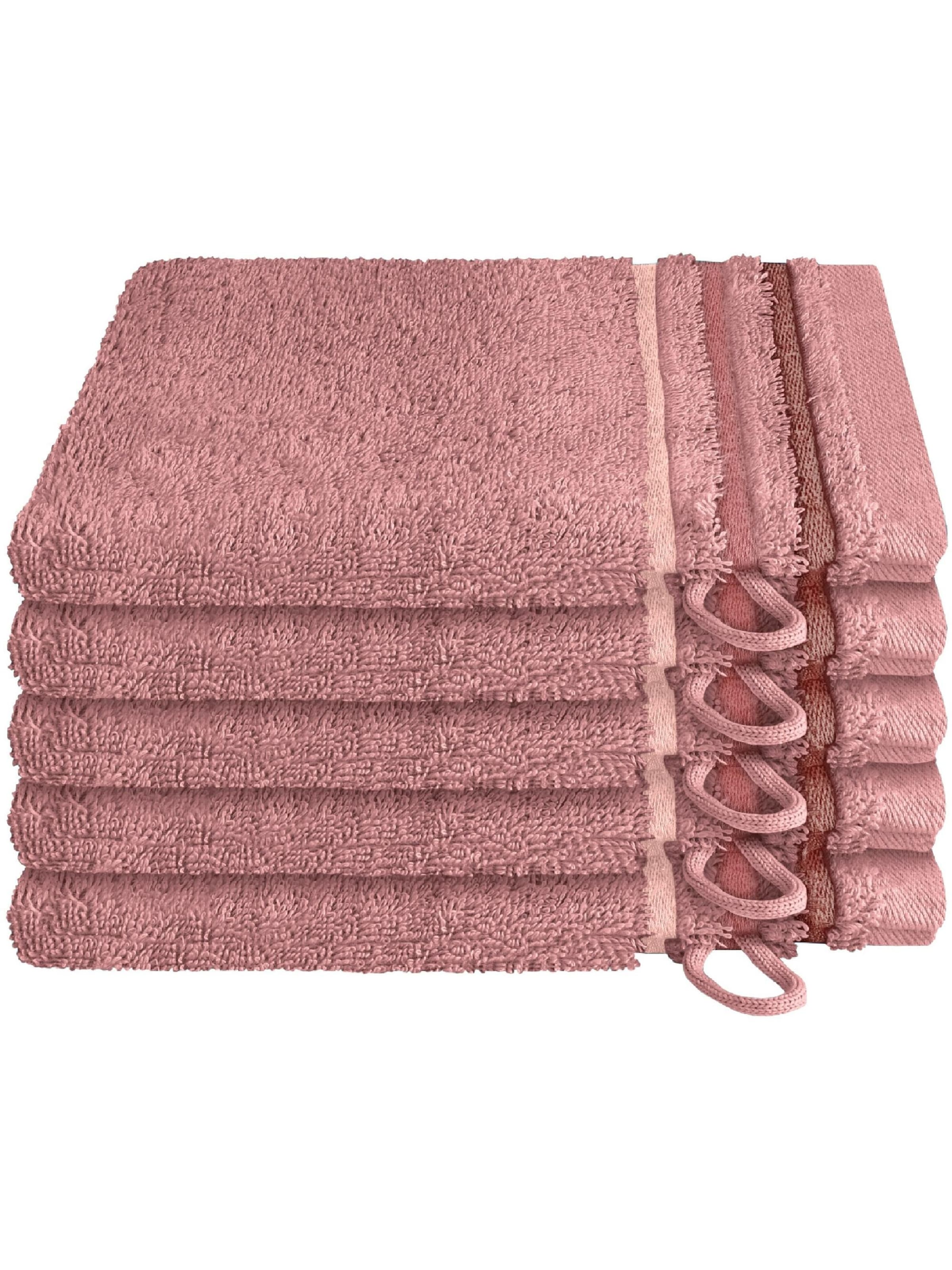 SCHIESSER Handtuch 'Skyline Color' in Pink: Vorderseite