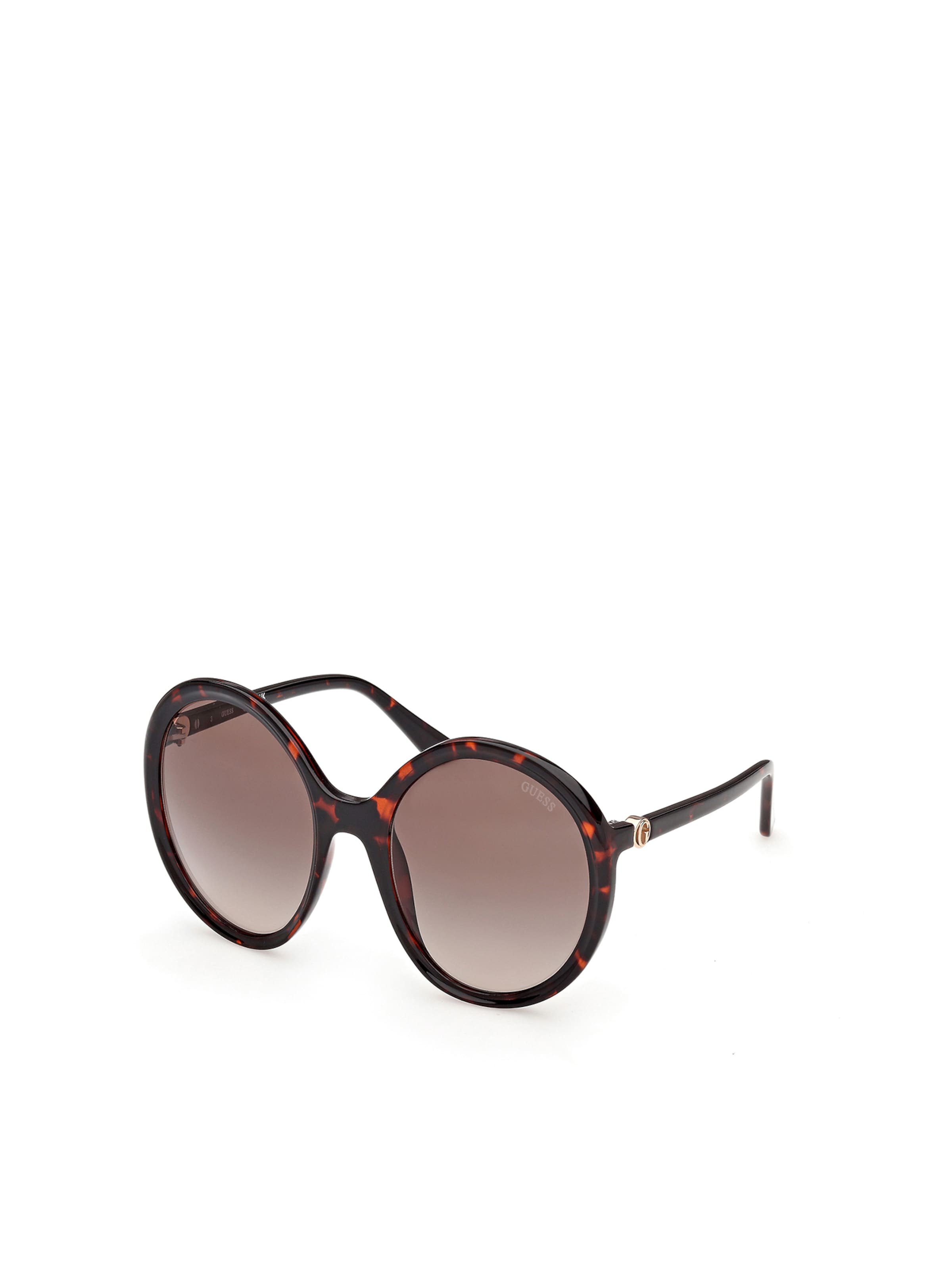 GUESS Sunglasses in Brown: front