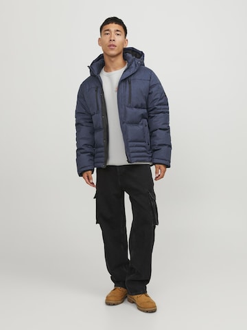 Veste d’hiver 'Yog' JACK & JONES en bleu