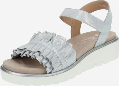 Sandalo ARA di colore grigio argento, Visualizzazione prodotti