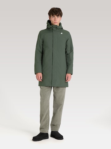 Giacca invernale 'THOMAS WARM OTTOMAN' di K-Way in verde