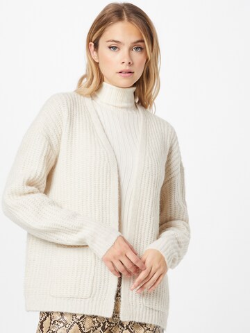 VERO MODA Knit Cardigan 'DAISY' in Beige: front