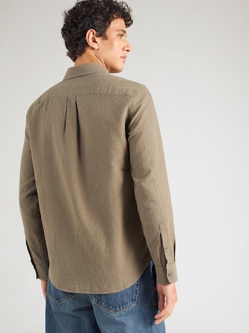 GAP Regular fit Overhemd in Groen: terug