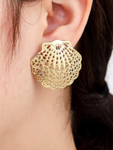 Cala Rose Earrings 'AVELINE' in Gold