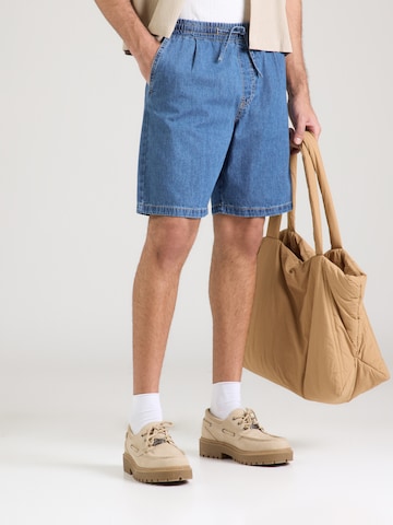 Loosefit Jean à pince 'JJITONY' JACK & JONES en bleu : devant