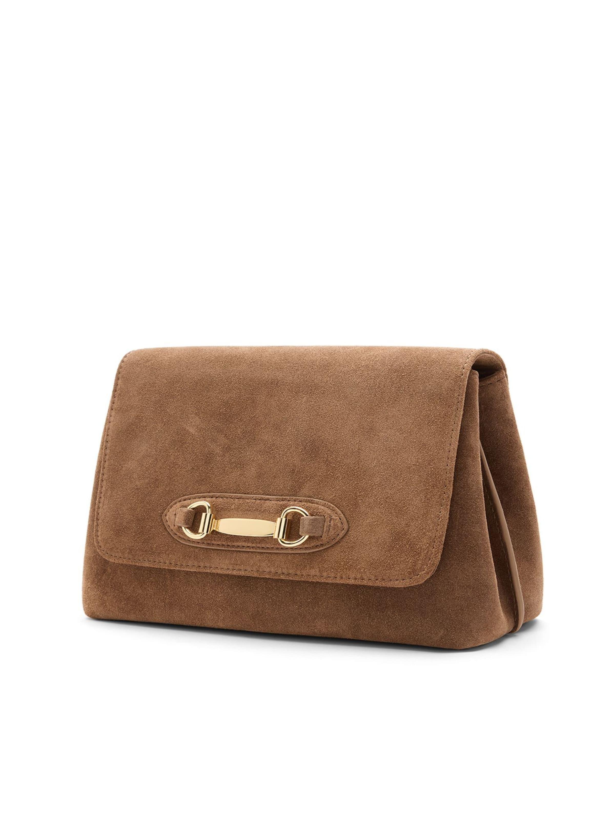 MANFIELD Schoudertas in de kleur Bruin, Productweergave