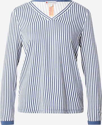 STREET ONE Shirt in Blauw: voorkant