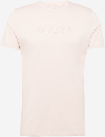 GUESS T-Shirt 'Classic' in Pink: predná strana