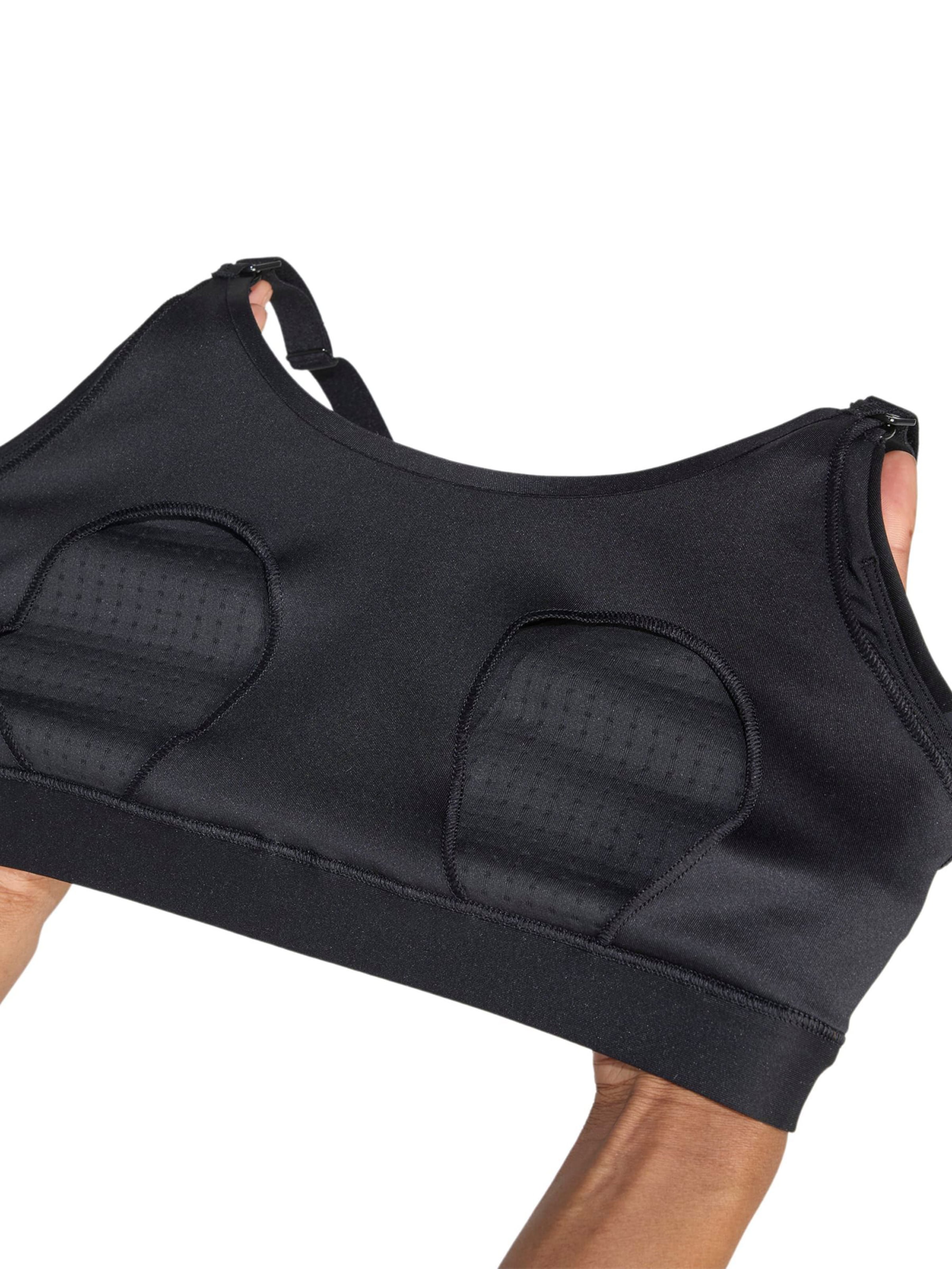 Bustino Reggiseno sportivo 'Powerimpact Luxe' di ADIDAS PERFORMANCE in nero