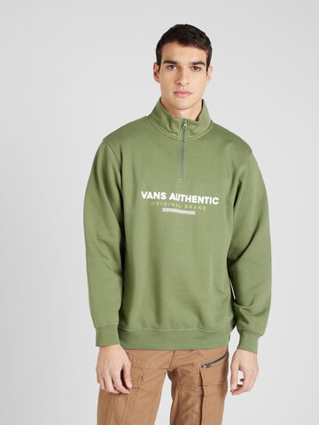 VANS Sweatshirt in Groen: voorkant