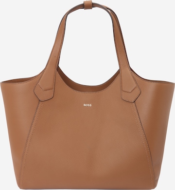 Cabas 'Lenah' BOSS en marron : devant