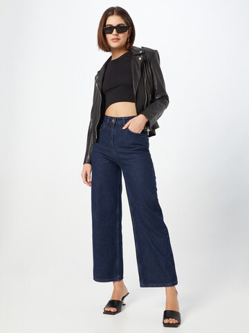 Oasis Wide Leg Jeans in Blau