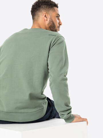 BRUNOTTI Athletic Sweatshirt 'Notcher' in Green