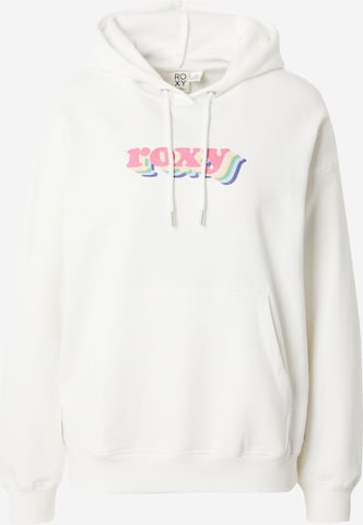 ROXY Sweatshirt 'THATS RAD' i hvid: forside