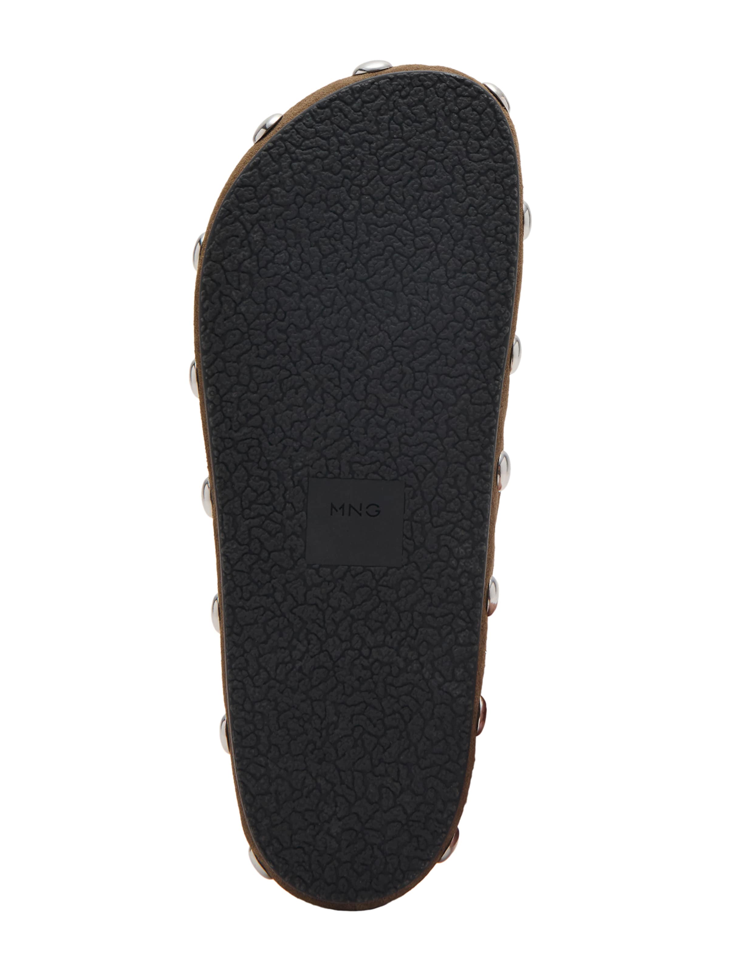 MANGO Træsko i beige