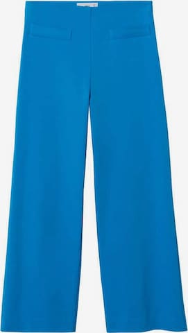 MANGO Zvonové kalhoty Kalhoty 'Farrito' – modrá: přední strana