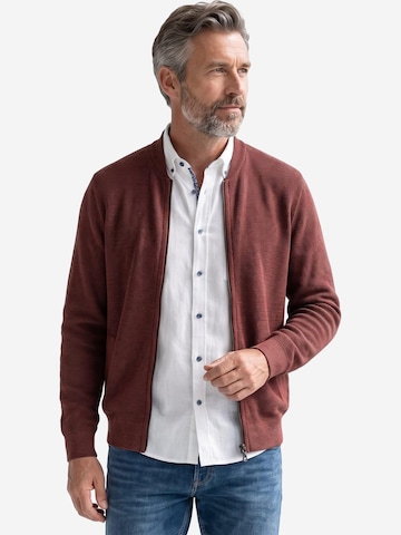 CASAMODA Gebreid vest 'Basic' in Rood