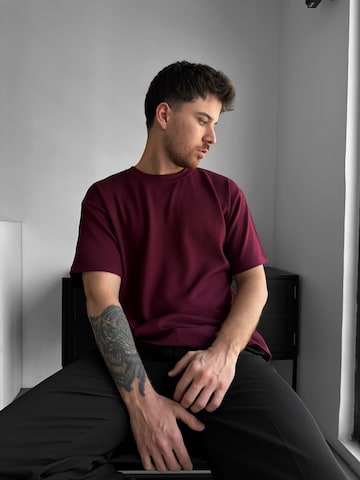 Kleidermafia T-shirt i röd: framsida