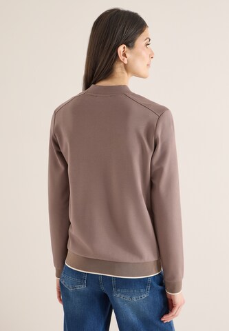 CECIL Sweatjacke in Grau