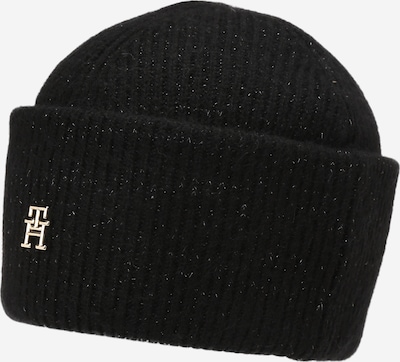 TOMMY HILFIGER Bonnet 'EVENING' en or / noir, Vue avec produit