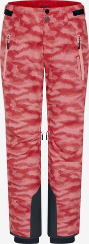 CHIEMSEE Loose fit Outdoor Pants in Pink: front