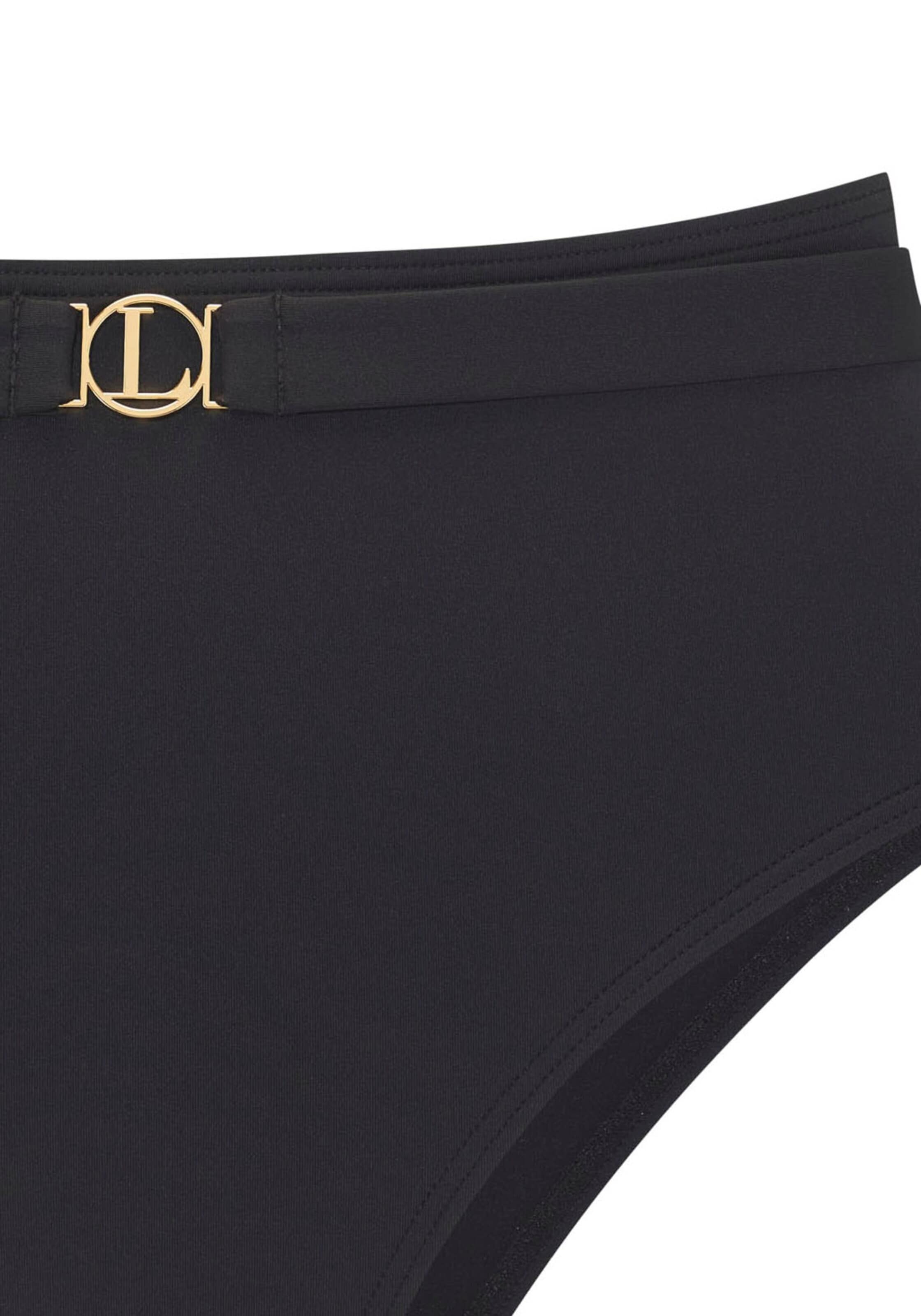juoda LASCANA Bikinio kelnaitės