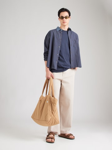 RIP CURL - Camiseta 'PACIFIC RINSE CIRCLE' en azul