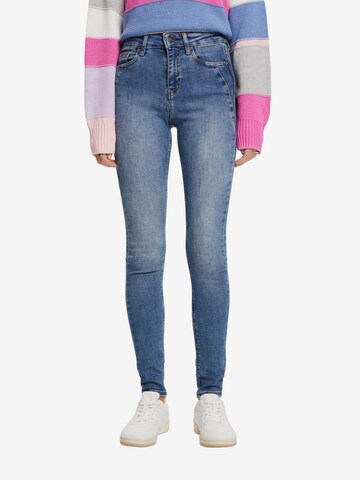 ESPRIT Skinny Jeans in Blauw: voorkant