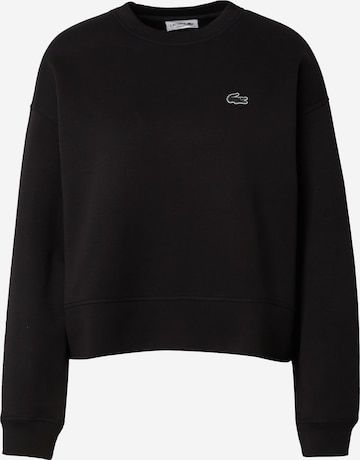melns LACOSTE Sportisks džemperis: no priekšpuses