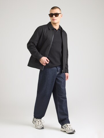 JACK & JONES Kampsun 'JCOBREEZE', värv must