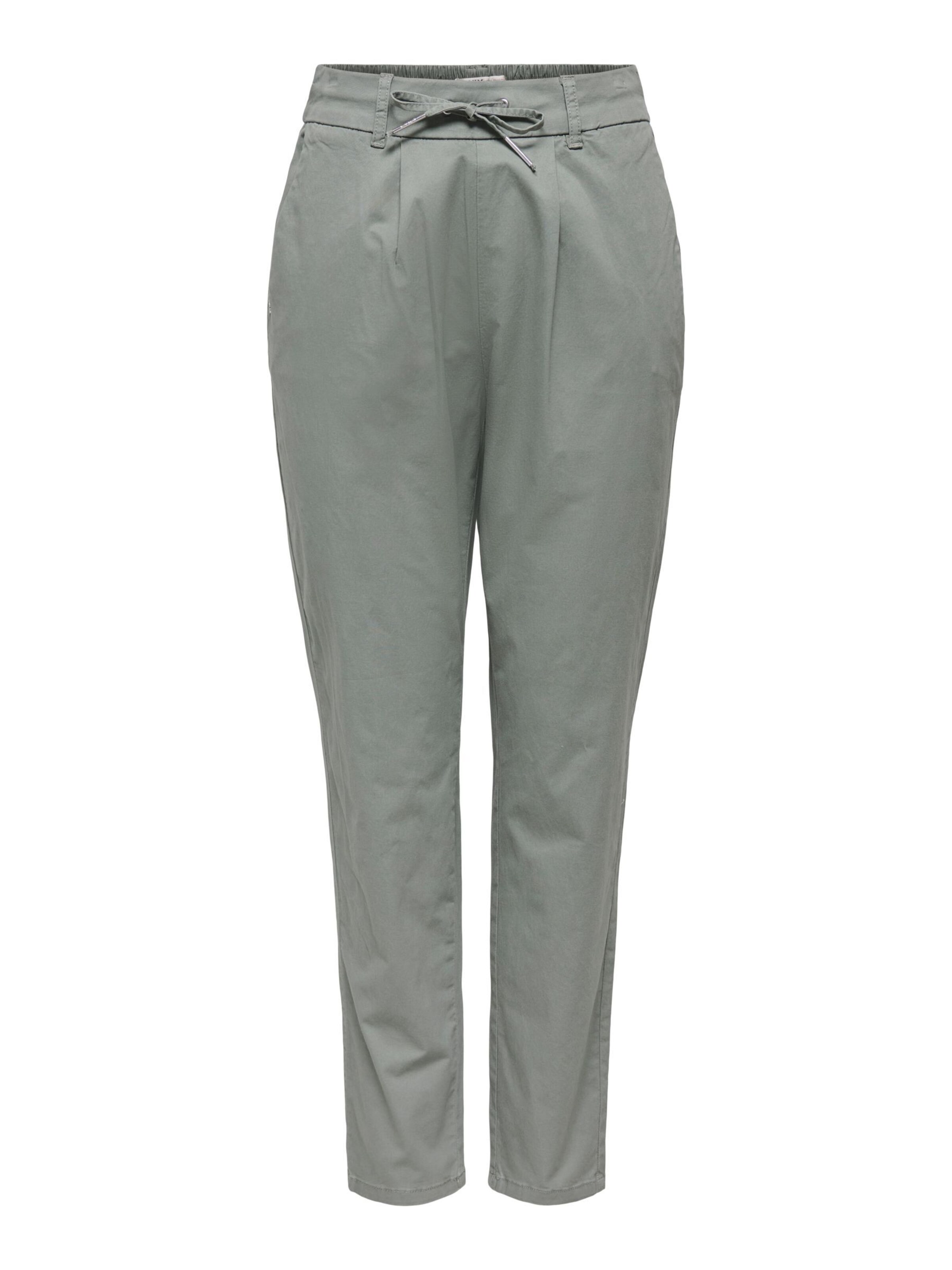 ONLY Pantalon à pince 'ONLPoptrash-Biana' en olive, Vue avec produit