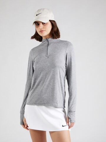 NIKE Funkční tričko 'SWIFT ELEMENT' – šedá
