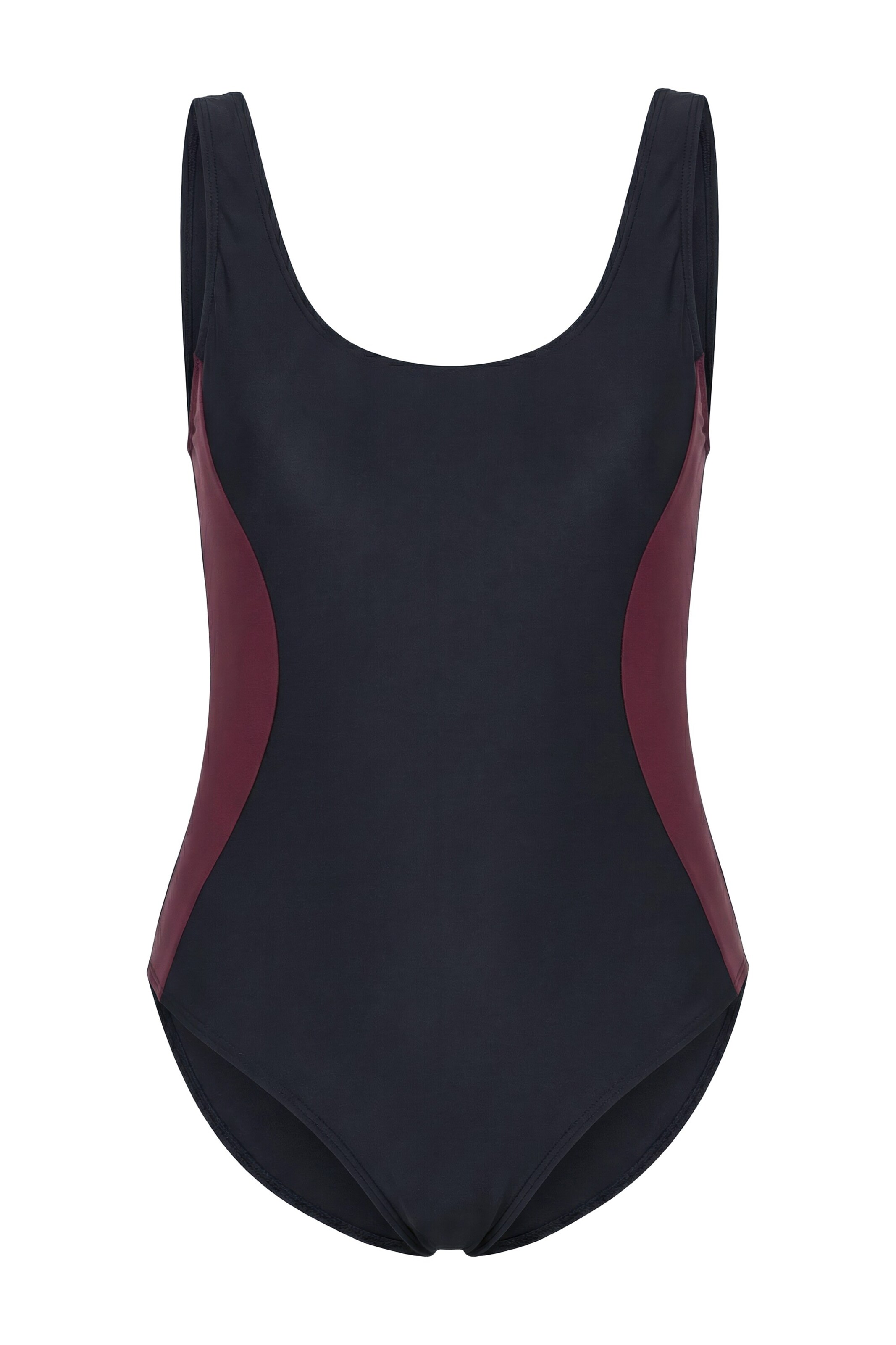 Studio Untold Bustier Badpak in Zwart: voorkant