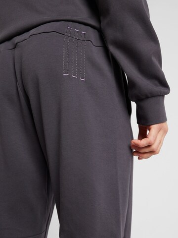 ADIDAS PERFORMANCE Tapered Sports trousers 'REAL CS' in Black