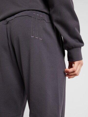 ADIDAS PERFORMANCE Tapered Sportbroek 'REAL CS' in Zwart