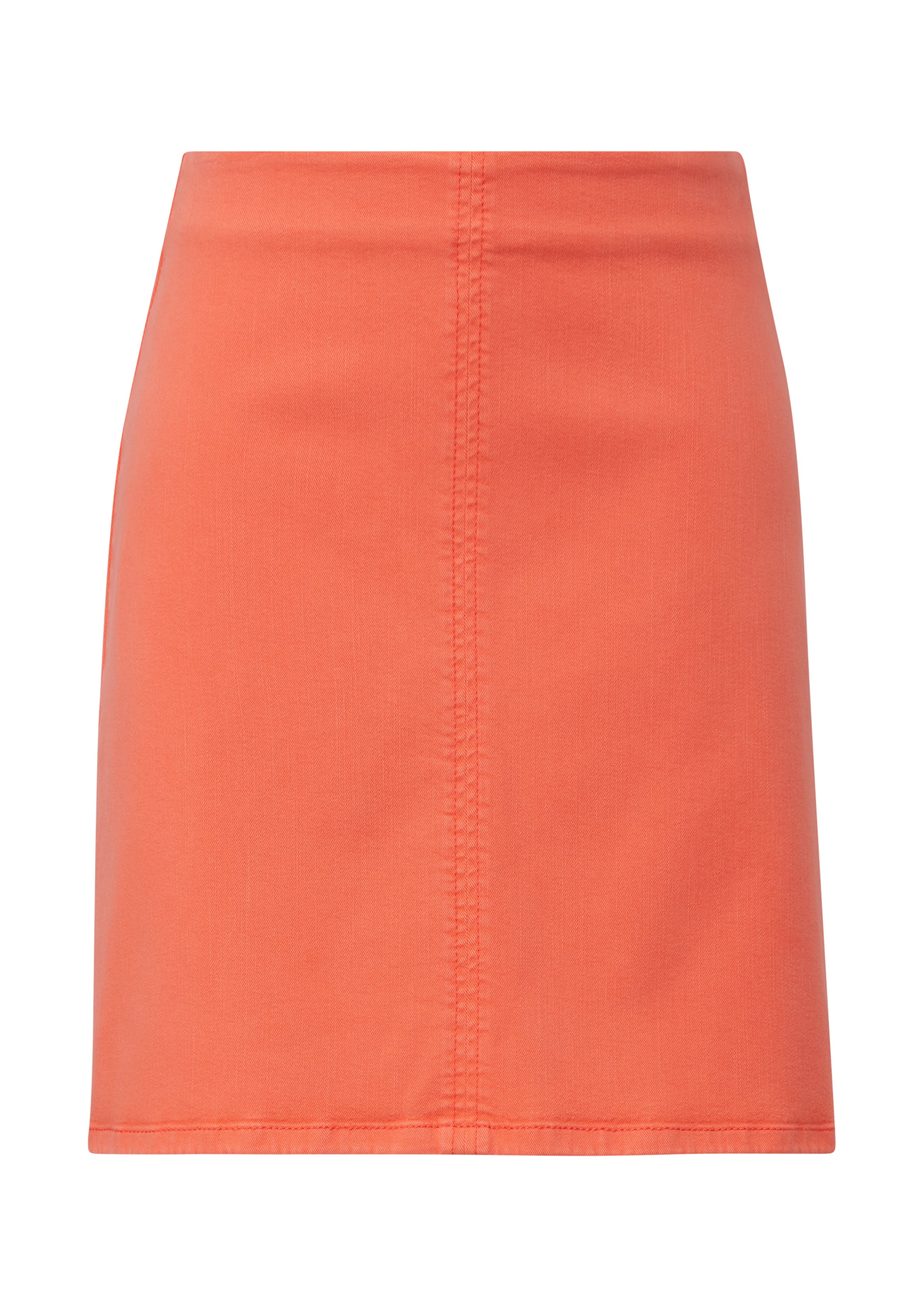 Jupe comma casual identity en orange : devant