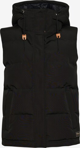 Superdry Vest 'Everest' in Black: front