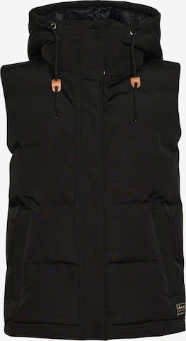 Superdry Bodywarmer 'Everest' in Zwart: voorkant