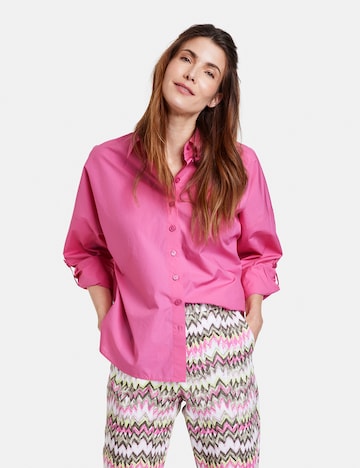 GERRY WEBER Blouse in Roze: voorkant