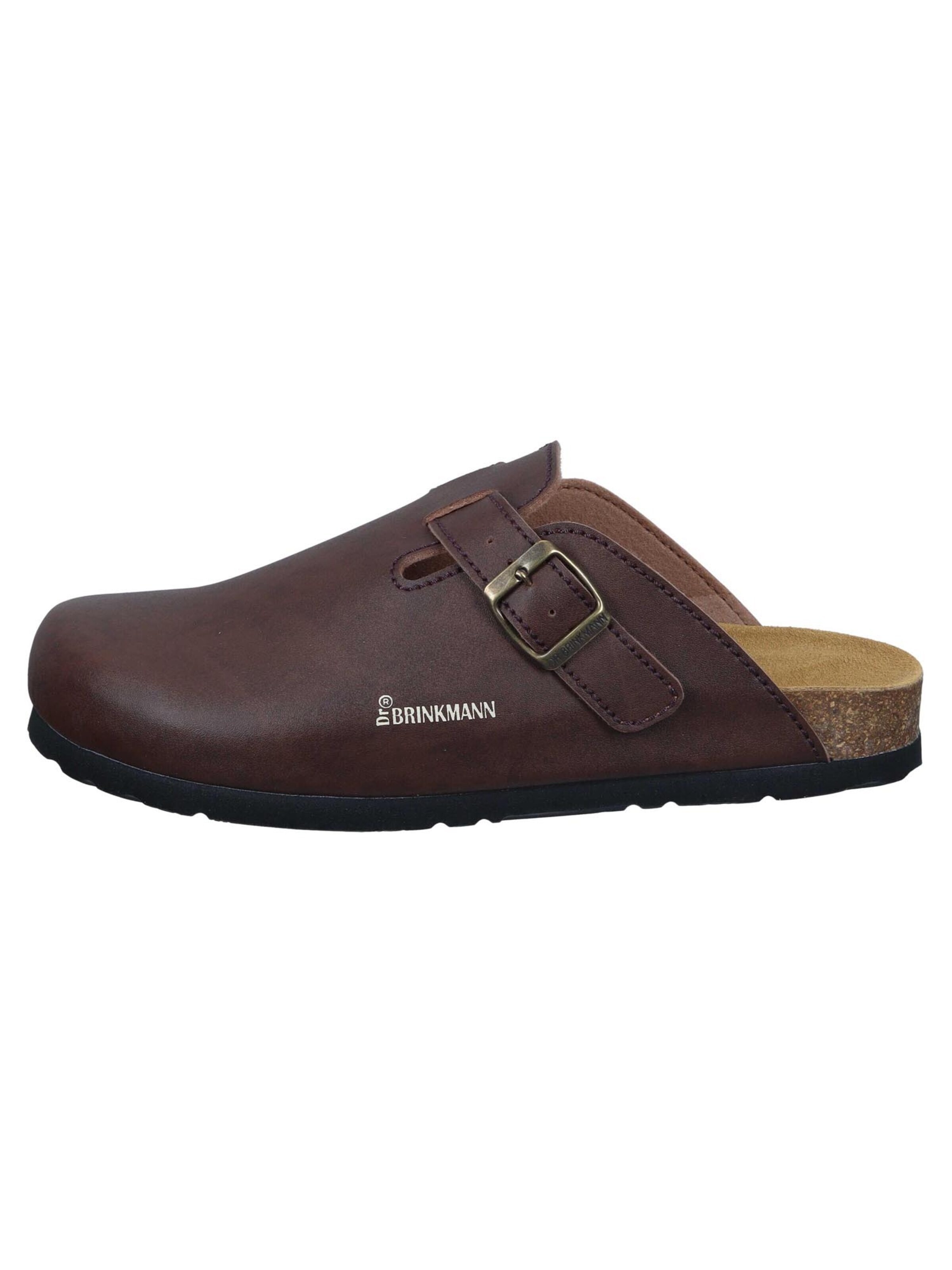 DR. BRINKMANN Clogs 'Nerpio'‌‌‌‌‌‌‌‌‌‌ in Braun: Vorderseite