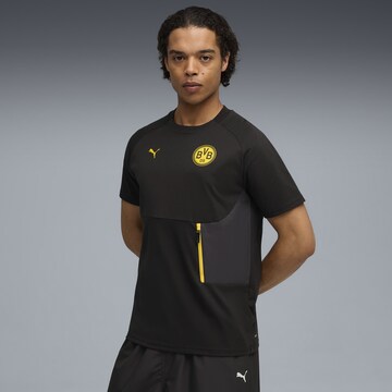 PUMA Functioneel shirt 'Borussia Dortmund' in Zwart: voorkant